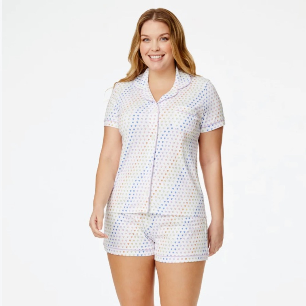 Roller Rabbit Disco Heart Pajama Set